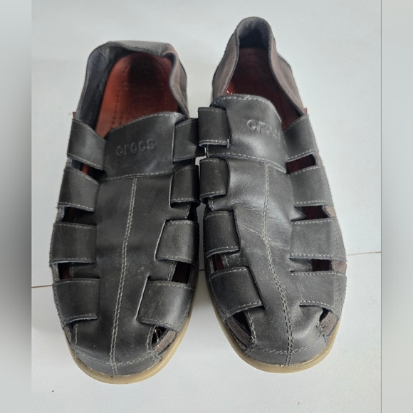 Crocs Santa Cruz Fisherman Sandals - Picture 2 of 11